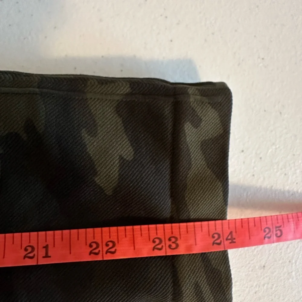 Women’s M Spanx Look At Me Now Green Camo Seamless‎ Leggings - Picture 10 of 11